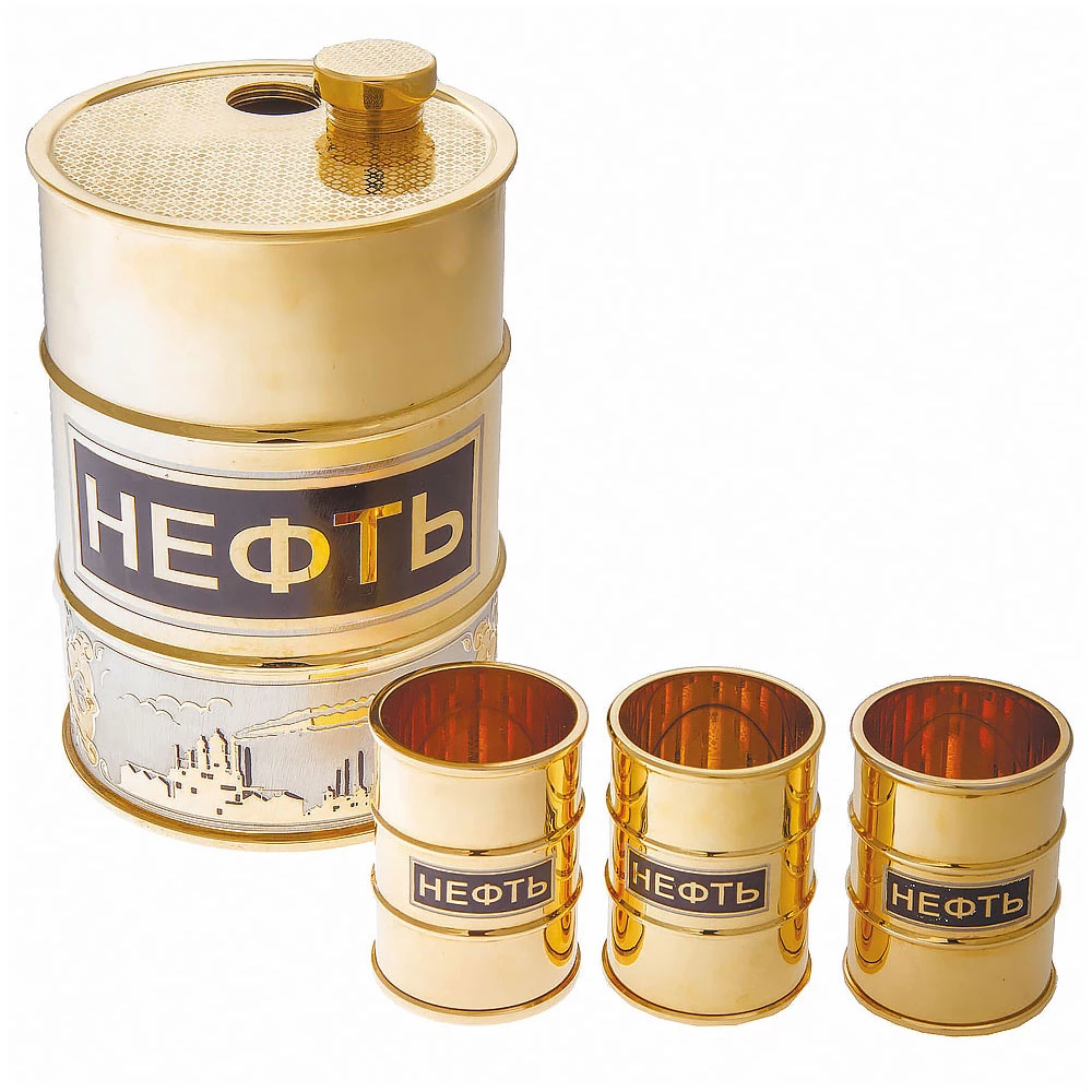 Набор для водки «Нефть» (Златоуст) - №1