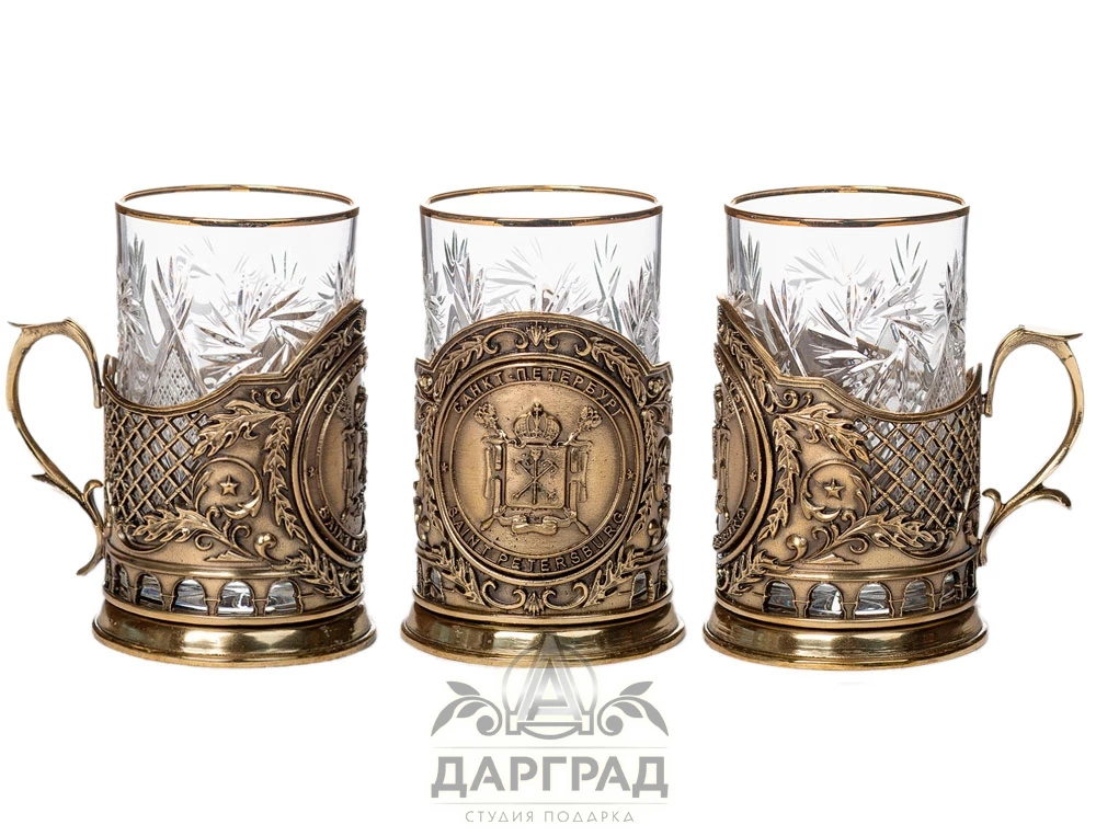 Подстаканник «Герб Петербурга» - №4