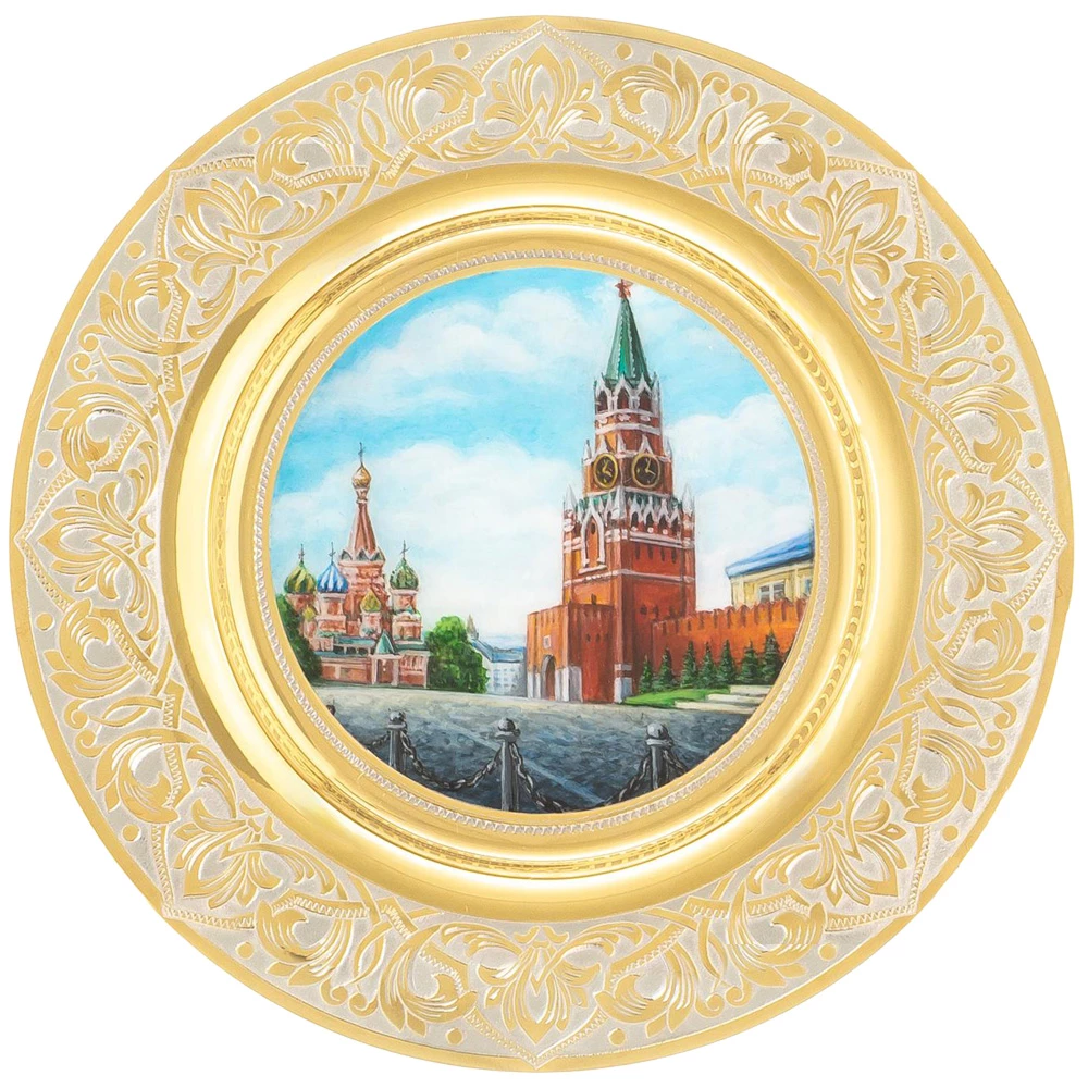 Подарочная тарелка «Москва» - №1