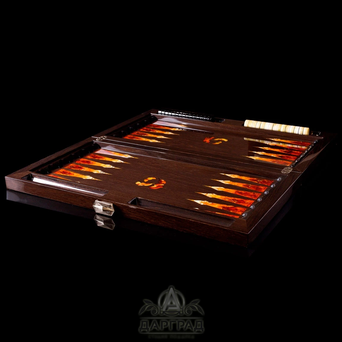 Нарды из мореного дуба «Сокол» - №5