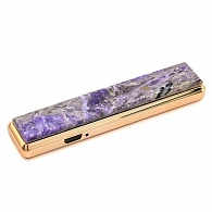 USB Зажигалка с камнем «Чароит»