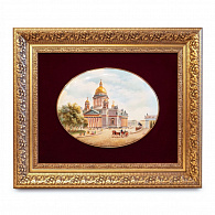 Лаковое панно «Исаакиевский собор»